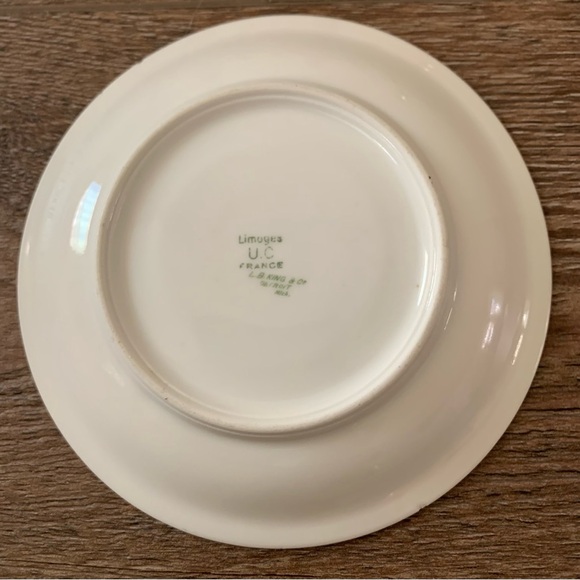 Antique U.C. Limoges Blue Band France Plates - Picture 7 of 10